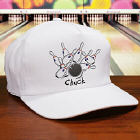 Spares and Strikes Bowling Personalized Hat
