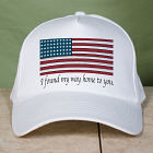 American Flag Personalized Military Hat