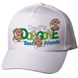Doggone Friends Personalized Hat