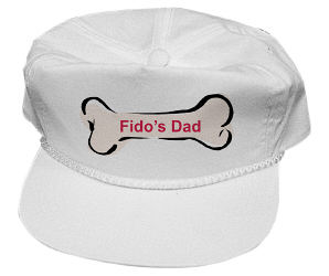 Doggy's Owner Personalized Hat