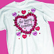 Heart Wreath T-Shirt 3896X