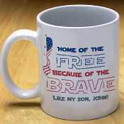 Home of the Free Coffee Mug