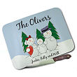 63120443 - Snowman Family Kitchen Personalized Cutting Board  
