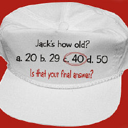 How Old Birthday Hat