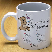 Huggable Personalized Ceramic Coffee Mug