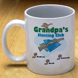 Hunting Club Personalized Coffee Mug
