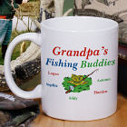 Fishing Buddies Personalized Coffee Mug