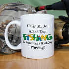 Bad Day Fish Coffee Mug
