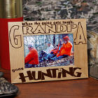 Go Hunting Wood Picture Frame