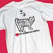 3863X - I Love My Cat T-shirt