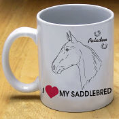 I Love My Horse Coffee Mug