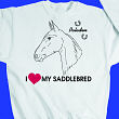 5860X - I Love My Horse Sweatshirt