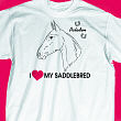 3860X - I Love My Horse T-shirt