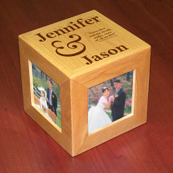 I Love Thee Photo Cube