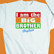 5992X - I am the Brother Personalized Youth Sweatshirt