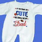 If You Think I Am Cute - Sports Romper