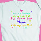 I'm Lucky (hearts) Youth Sweatshirt