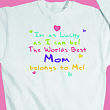 I'm Lucky (hearts) Youth Sweatshirt 51224X