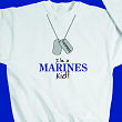 I'm a Marine kid Youth Sweatshirt