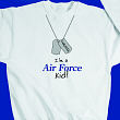 I'm an Air Force kid Youth Sweatshirt 5985X