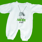 I'm an Army kid Romper