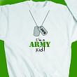 5982X - I'm an Army kid Youth Sweatshirt