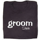 I'm the Groom Black T-shirt