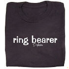 I'm the Ring Bearer Black Youth T-shirt