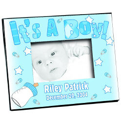It's A Boy Printed Frame