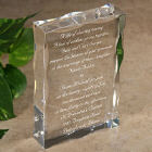 Wedding Invitation Personalized Keepsake Block