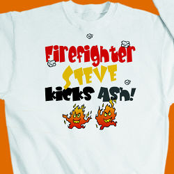 Kicks Ash Firefighter Sweatshirt