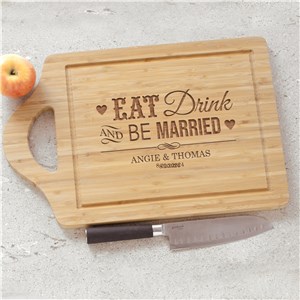 Engraved Be Married Chef Carving Board L7587169X