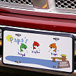 Fishing Buddies License Plate 40363