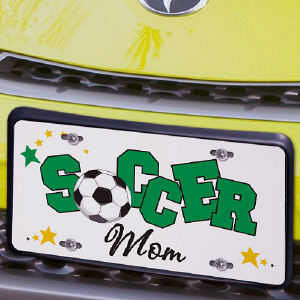 Soccer Mom License Plate