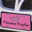 I'm Just A Princess License Plate