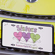 Heart Strings Sisters License Plate 44093