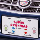 Super Grandma License Plate