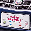 Super Grandma License Plate 47163