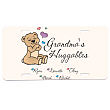 40993 - Huggables License Plate