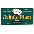 418103 - Poker Place Personalized License Plate