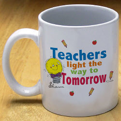 Light The Way Teacher Coffee Mug