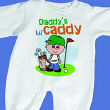 Lil' Boy Caddy Fleece Romper 6674x