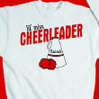 5675x - Lil' Miss Cheerleader Youth Sweatshirt