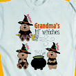 3354x - Lil Witches Personalized Halloween T-Shirt
