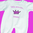 Little  Princess Personalized Fleece Romper