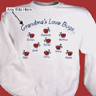 Love Bugs Personalized Sweatshirt