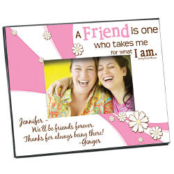 Friendship Personalized Printed Frame