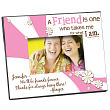 419610 - Friendship Personalized Printed Frame