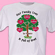 Our Family Tree Personalized T-Shirt