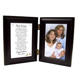 To My Daughter Personalized Picture Frame